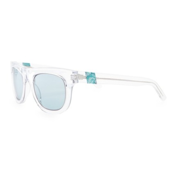 WESTWARD LEANING Pharaoh Oversized Sunglases Crstl